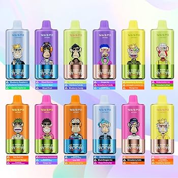 Amazon | 【60000回】電子タバコ 使い捨て Waspe 60000回吸引